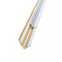 Matrice de pliage double standard 1.0*3.5-1.0 canaux en PVC blanc super adhésif avec capacité de découpe de 10000-30000