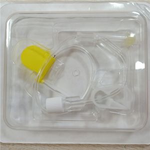 Aguja Huber desechable de acero inoxidable (sin perforación) para sistema de administración de fármacos implantable para ventosas corporales - Product Image 1