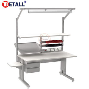 Établi réglable de bijoux de Table <span class=keywords><strong>d</strong></span>'atelier <span class=keywords><strong>d</strong></span>'ESD pour le moteur de composant de noyau de vente - Product Image 2