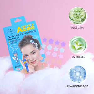 愛春ビューティー アロエベラ ティーツリーオイル ニキビパッチ ヒアルロン酸配合 保湿保護 ニキビ除去 ニキビパッチ - Product Image 4