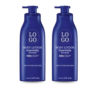 Không có logo Body Lotion Hương thơm miễn phí Kem dưỡng ẩm làm trắng và hữu cơ Shea Butter Body Lotion Indonesia