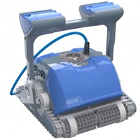 Nettoyeur de piscine robotisé Wavetec M500 avec télécommande, capacité de grimpement mural, respectueux de l'environnement, pour piscines enterrées, garantie 1 an