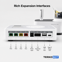 Magician Lite 4DOF, Brazo Robótico Educativo K12 STEM, Enseñanza de IA, Pinza con Visión Artificial, Brazo Robótico Colaborativo Programable de Escritorio