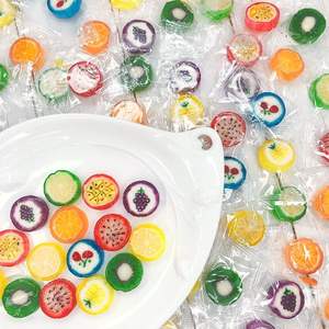 <span class=keywords><strong>Caramelos</strong></span> Duros de Frutas en Rodajas, Deliciosos Sabores Mixtos de Frutas, <span class=keywords><strong>Caramelos</strong></span> Duros Multicolores Creativos, Dulces Golosinas, Venta al por Mayor - Product Image 2