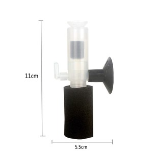 JSD 친환경 미니 어항 필터 플라스틱 초저소음 소형 어항용 50ml XL 사이즈 폭포 디자인 - Product Image 6
