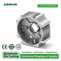 Boîtier de moteur en aluminium moulé sous pression sur mesure OEM pour unité de transmission électrique de moteur EV, usinage CNC, fabricant