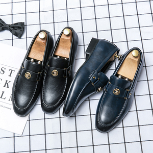 Chaussures habillées pour hommes de haute qualité, mocassins Shadow en cuir verni, chaussures de luxe à enfiler, chaussures de mariage, style Oxford pour hommes - Product Image 4