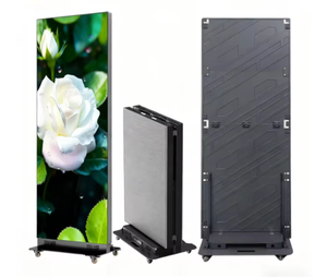 Pantalla LED de pie de 80 pulgadas P1.53 GOB con gabinete de aluminio para interiores, pantalla digital tipo póster - Product Image 4