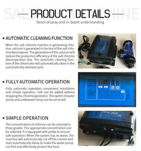 Système de <span class=keywords><strong>sel</strong></span> de <span class=keywords><strong>piscine</strong></span> de haute qualité en gros chlorateur d'eau cellule de chlorinateur de <span class=keywords><strong>sel</strong></span> automatisé - Product Image 2