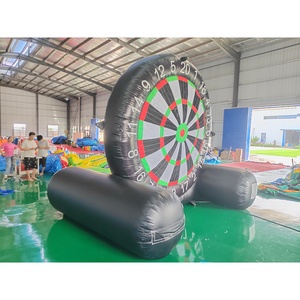 Jeu <span class=keywords><strong>de</strong></span> fléchettes géant gonflable <span class=keywords><strong>de</strong></span> football, cible <span class=keywords><strong>de</strong></span> <span class=keywords><strong>golf</strong></span> gonflable, jeu <span class=keywords><strong>de</strong></span> fléchettes <span class=keywords><strong>de</strong></span> football gonflable avec 3 balles - Product Image 2