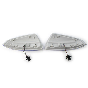 Led Turn Signals For Mercedes Benz W204 Rearview <b>Mirror</b> 2008-2011 Replacement <b>Plastic</b> Clear Lens - Product Image 2
