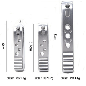 Stainless steel creative hollow <b>nail</b> clippers, non-slip and wear-resistant <b>nail</b> clippers, portable home <b>nail</b> care <b>tool</b>. - Product Image 4