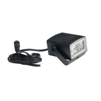 110V 4W MINI RGB yanıp sönen çakarlı lamba kapalı kullanım için ayarlanabilir flaş hızlı üç renk filtreleri