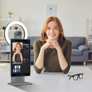 Máquina de transmisión en vivo de escritorio profesional de 15,6 pulgadas 2K Tiktok Facebook Lcd pantalla táctil todo en uno equipo de transmisión en vivo - Product Image 3