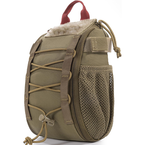 Trousse médicale d'urgence imperméable pour l'été, chasse et activités de plein air, avec pochette de rangement interne EMT détachable et grande pochette pour organes internes - Product Image 1