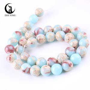 Zhe Ying 6/8/10mm Agalmatolite(Synthetic) <strong>Beads</strong> Shou Shan <strong>Stone</strong> <strong>Beads</strong> - Product Image 5
