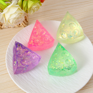 Nuevo Juguete Antiestrés de Malta de Queso, Juguete Blandito de Rebote Lento, Pequeño y Colorido, Regalos para Niños y Adultos - Product Image 1
