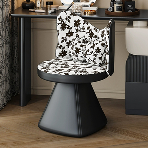 <span class=keywords><strong>Taburete</strong></span> de Maquillaje de Acero de Lujo Ligero, Silla de Maquillaje Giratoria con Respaldo para Dormitorio de Niñas, Mesa de Maquillaje de Alta Gama, Nuevo Modelo 2026 - Product Image 4