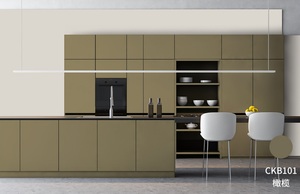 Tablero de <span class=keywords><strong>Melamina</strong></span> con Recubrimiento UV y Acabado de Grano de Madera, Embalaje en Palés, MDF Laminado para Encimeras de Cocina, Tablero Blanco de 18 mm - Product Image 4