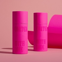 Luxuriöse Kosmetik-Zylinderflasche für Ätherische Öle Hautpflege Parfüm Umweltfreundliche Anpassbare Kraftpapier-Röhrenverpackung Gesichtscreme