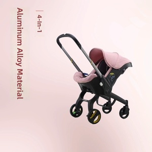 Culla 4-in-1 per Neonati 0-6 Mesi, <span class=keywords><strong>Passeggino</strong></span> e Seggiolino Auto (Modello S800 in Lega di Alluminio) Identico a Dannas - Product Image 3