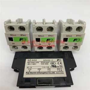 ฟูจิ อุปกรณ์เสริมคอนแทค SZ-AS2 10A 600V AC ระบบอัตโนมัติทางอุตสาหกรรม - Product Image 1