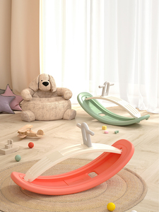 <span class=keywords><strong>Cheval</strong></span> <span class=keywords><strong>à</strong></span> <span class=keywords><strong>bascule</strong></span> multifonctionnel pour l'entraînement sensoriel en intérieur, planche d'équilibre 2-en-1 pour enfants, planche <span class=keywords><strong>à</strong></span> <span class=keywords><strong>bascule</strong></span> pour bébé <span class=keywords><strong>à</strong></span> domicile, jouets éducatifs - Product Image 4