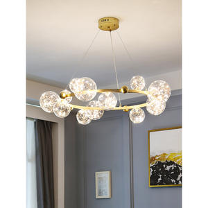 Nouvelle Suspension Luxe Style Nordique Ciel Étoilé, Lustre Moderne Minimaliste pour Chambre et Salon, Grand Éclairage de Salle à Manger - Product Image 2
