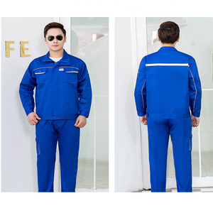 Venta directa de fábrica Diseño de logotipo personalizado Ropa DE TRABAJO Uniforme de trabajador de algodón puro Materia Tela DE TRABAJO personalizada para el trabajo diario - Product Image 6