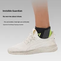 Attelle de cheville de compression unisexe, respirante, flexible, en nylon, protection sportive, basketball, course à pied, soutien hivernal