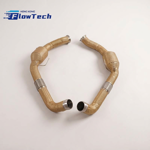 ท่อลงสเตนเลส 304 สำหรับรถปอร์เช่ พานาเมร่า 4S 971 2.9L V6 ทวินเทอร์โบ ระบบไอเสียไหลสูง ยูเออร์ 5 200 เซลล์ - Product Image 5