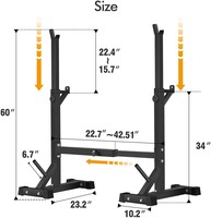 ONESTARSPORTS-Equipo de gimnasio en casa, mancuerna ajustable, soporte para sentadillas, Banco de entrenamiento eléctrico, estante de sentadillas