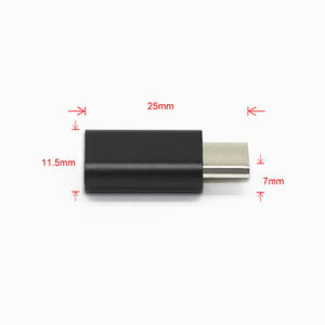 Elanby Charge Rapide USB-A-C en Alliage d'Aluminium avec Protection Contre les Courts-Circuits, Prise à Moule Privé pour Connecteur de Téléphone Mobile - Product Image 1