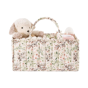 Modern Square Eco-Friendly Nursery Organizer and <b>Baby</b> Diaper Caddy Foldable Memory Foam Portable Wholesale - Product Image 2