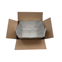 Vente directe d'usine sacs thermiques isolés réutilisables feuille sac isolé boîte doublure déjeuner paquet de 5