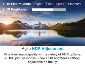 เครื่องฉายเกม UHD55 4K แบบอัลตร้าเอชดีสว่าง UHD55จริง UHD55 4000ลูเมน4.2ms เวลาตอบสนอง1080P True 4K Ultra HD - Product Image 4