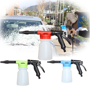 Pistolet à mousse pour lavage de <span class=keywords><strong>voiture</strong></span> en plastique basse pression 900 ml avec mousse réglable pour voitures - Product Image 1