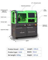 Banco de Pruebas de Inyectores Common Rail de Alta Presión ZQYM Factory 6320B, Herramienta de Diagnóstico Diésel con Datos Precisos y Completos