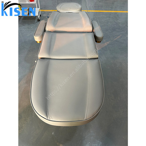 Lit de massage électrique moderne Kisen, nouveau modèle pliable et réglable, pour spa, salon de beauté, et studio de cils - Product Image 1