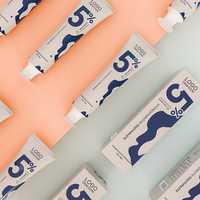 5% dentifrice à l'hydroxyapatite pour nettoyer les taches de dents et rafraîchir le dentifrice anti-carie
