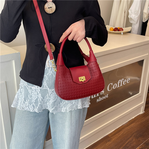 Sac à bandoulière en cuir PU tendance 2026 pour femmes, sac à bandoulière, vente en gros - Product Image 4