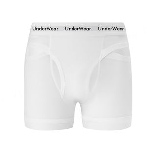 Calzoncillos bóxer para hombre más nuevos de alta calidad, ropa interior de lujo, Color liso suave, comodidad, Calzoncillos Bóxer largos de tiro medio - Product Image 4