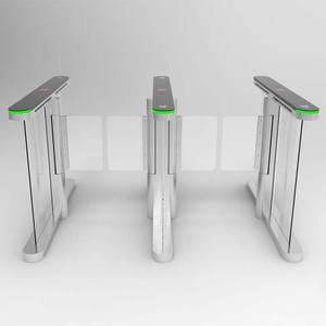 Gestion des foules de sécurité Systèmes d'entrée sans contact Reconnaissance faciale Balayage de code QR Voie rapide Tourniquet mince Porte - Product Image 6