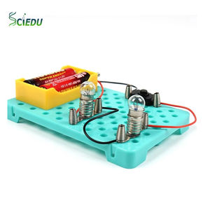 Serie de experimentos eléctricos simples <span class=keywords><strong>Circuito</strong></span> paralelo Tecnología de bricolaje <span class=keywords><strong>para</strong></span> niños <span class=keywords><strong>Materiales</strong></span> de producción pequeños - Product Image 1