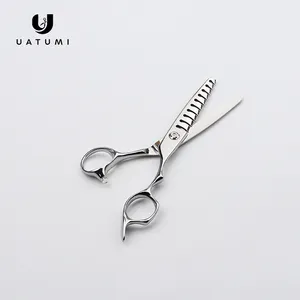 Hot CNC Thinning Scissors For Women Hair Stylist Professional Hair Scissors Thinning Cut Volume 10-15%