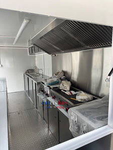 2025 Offre Spéciale Dot approuvé 18FT remorque alimentaire USA Standard remorque alimentaire avec salle de bain Mobile Commercial restauration remorque - Product Image 5