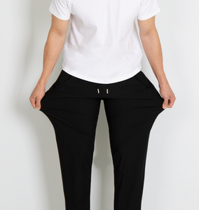 Pantalones CoolFormula de Seda Helada Transpirables, Elásticos y Ligeros para Verano, Sin Arrugas, Casuales, Largos con Bolsillos con Cremallera - Product Image 4