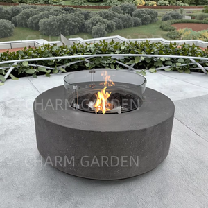 Table de foyer intérieur en béton avec brûleur en acier inoxydable de 72 pouces intelligent intérieur <span class=keywords><strong>bio</strong></span> alcool éthanol cheminée - Product Image 4