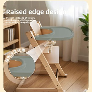 Almohadilla de Silicona Duradera y Segura para Silla, Nuevo Diseño Antideslizante, Tapete de Silicona para Silla Alta de Bebé para Niños Pequeños - Product Image 4