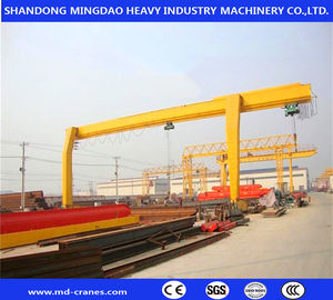 เครนโครงเหล็กแบบคานเดี่ยว 3-20 ตัน สำหรับงานเบาในโรงงาน คลังสินค้า ยกของได้อย่างมีประสิทธิภาพ ใช้ในอุตสาหกรรมฟาร์มและลานเก็บสินค้า - Product Image 3